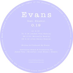 Evans feat. Shawni - 0.19 (Just Emma Remix)