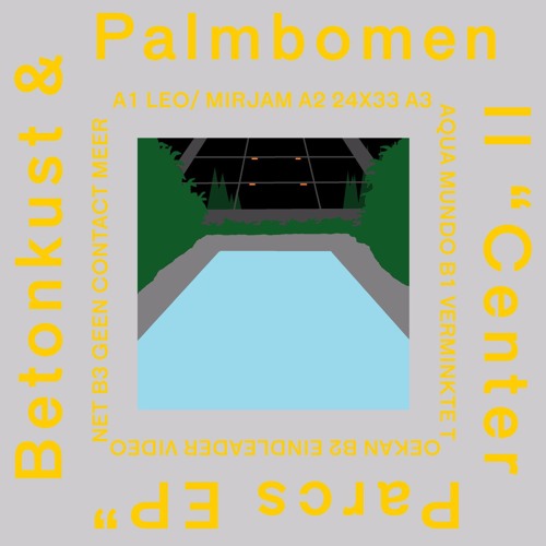 Betonkust & Palmbomen II - 24x33