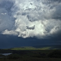WIND and RAIN INSIDE CAR during Storm in ICELAND