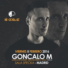 GONCALO M @ Specka Club. Madrid. Spain 05.02.2016