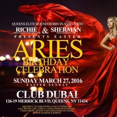 ARIES BIRTHDAY CELEBRATION @CLUB DUBAI MARCH 27,2016