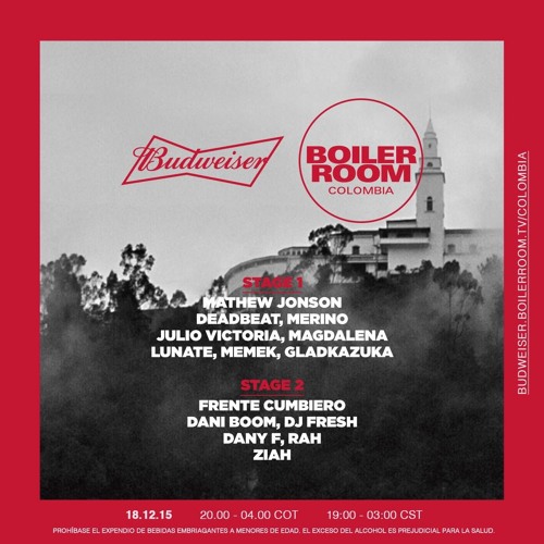 Stream Rah Boiler Room Bogotá Live Set by Boiler Room Listen online