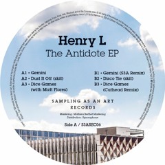 Henry L - The Antidote EP - S3A Records 06