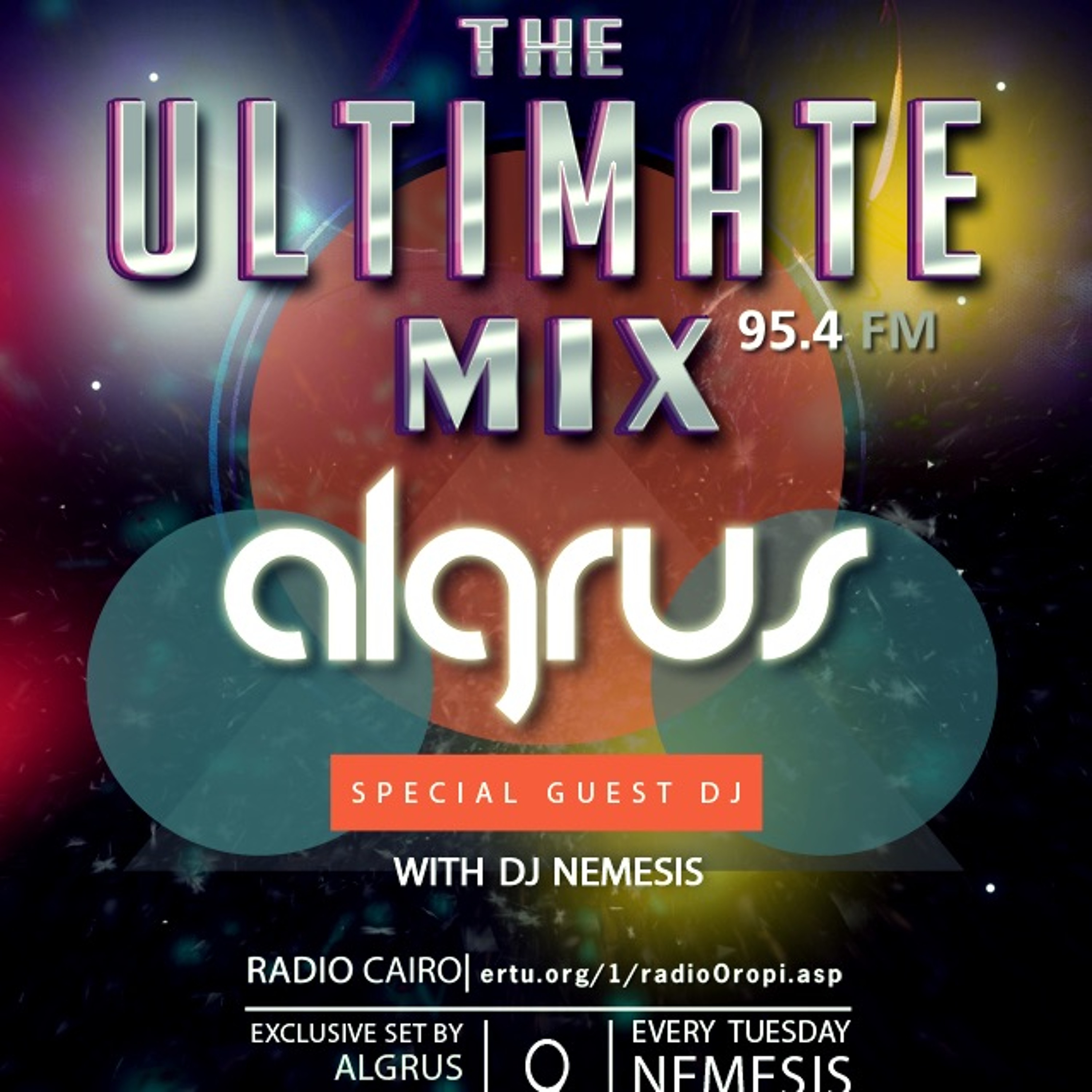Nemesis - The Ultimate Mix Radio Show (055) 09/02/2016 (Guest Algrus) episode artwork