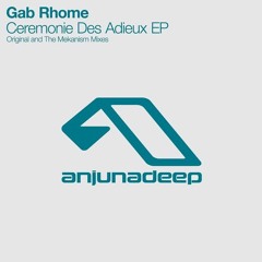 PREMIERE:  Gab Rhome - The Spice Trade (The Mekanism Remix)