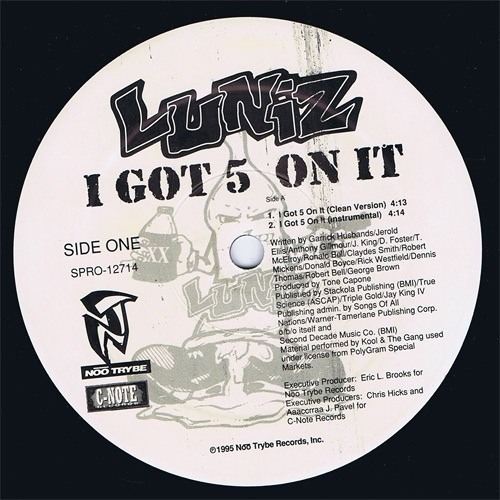 Luniz - I Got 5 On It (Smooth Smoker Mix)