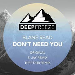 Blane Read - Don't Need You (Original Mix) [Deep Freeze Records]