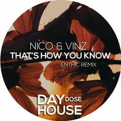 Ɲico & ℣inz - That's How You Know (Enthic Remix)