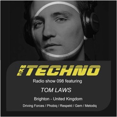 MKE TECHNO RADIO SHOW 098 Featuring TOM LAWS On Method Radio 02 01 2016