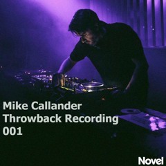 Mike Callander Throwback Recording 001 - Pan - Pot Warm Up September 2015