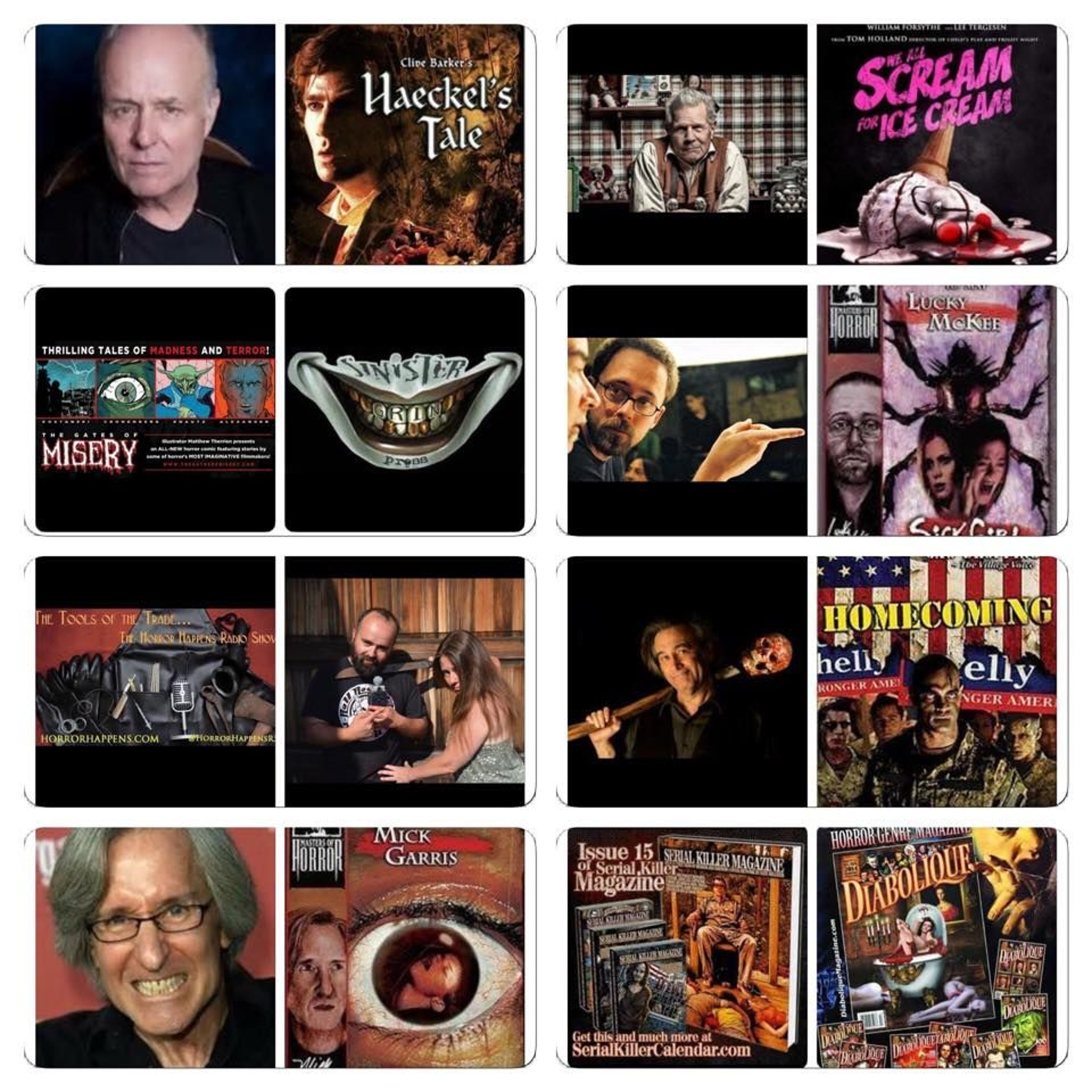 "Masters of Horror Show" & Larry Fessenden" on Horror Happens Radio December 15, 2015 Episode episode artwork