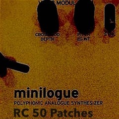 50 new patches for Korg Minilogue