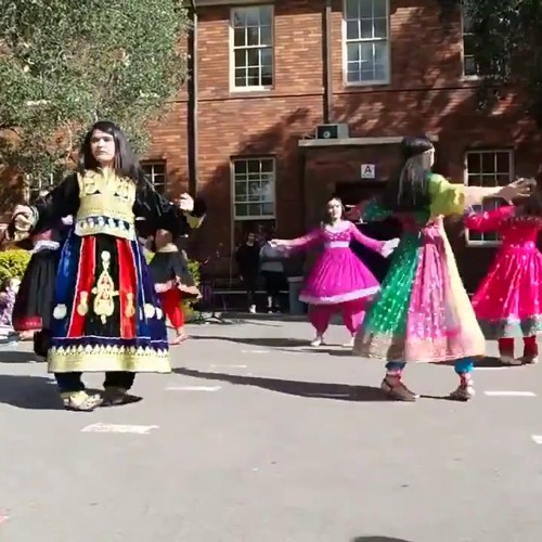 Afghanistan - Pashto - Attan - By - School - Girls