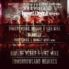 DV & LM vs Boostedkids & Monkey Bros vs  Nywell & Xyze - Mammoth In Arcadia (Two Noizes Mashup)