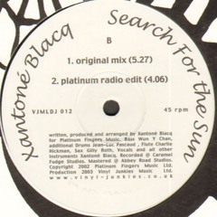 Xantone Blacq 'Searching For The Sun' (Danny Lewis SS Bootleg Remix)