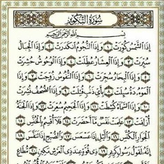سورة التكوير _ ياسين الرجب