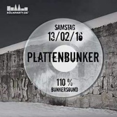 Marcel Knopp – PLATTENBUNKER Pres. 110% BUNKERSOUND @ Elektroküche, Köln (13.02.2016)
