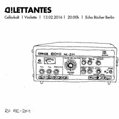 Cellarkalt live at Echo Bücher, Berlin