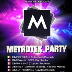 Rind Radio - Metrotek Party - Kony Donales