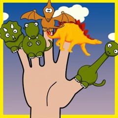 Dinosaur Finger Family Song | Crazy Dinosaur Videos | Kids Songs and Nursery Rhymes for Children