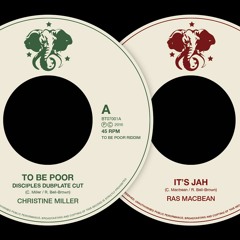 Disciples - To be poor riddim (Black Tusk Records)