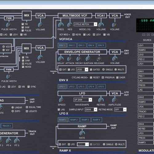 Oberheim Xpander - Xplorer Randomizer Session