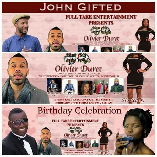 CAN I HAVE YOUR ATTENTION PLEASE!!!! ATTENTION PLEASE!!!! The moment we all been waiting for is finally here HAPPY BIRTHDAY TO US??? yes you heard right its time to get your party on. FULL TAKE ENTERTAINMENT PRESENT AJAH LAMOUR!!!  and RAYMOND DESTINE!!!