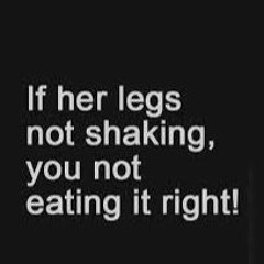 While my tongue is between your legs