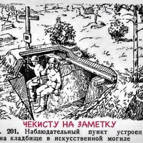 Как выглядит окоп внутри