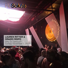 Lauren Ritter & Orazio Rispo - Why So Serious!? - November 1st, 2015