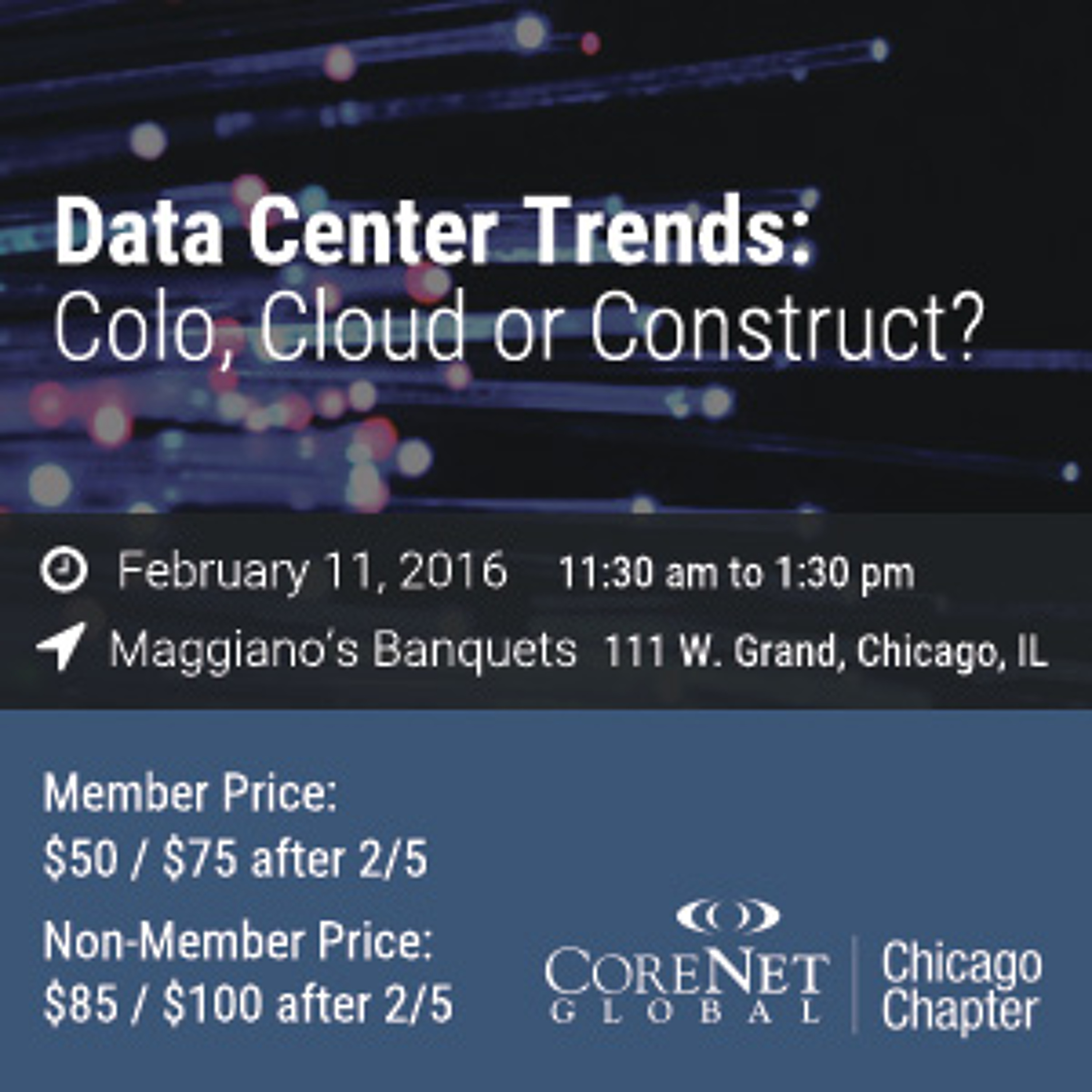 Data Center Trends - Chicago Luncheon Feb 11, 2016