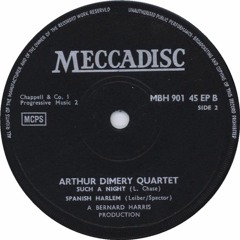 Such A Night - Arthur Dimery Quartet