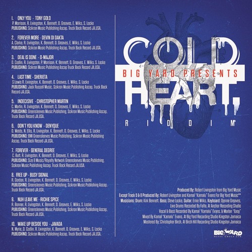 Cold Heart Riddim Mix • Reggae Music • 2016
