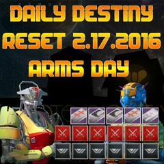 Daily Destiny Reset for February 17th, 2016