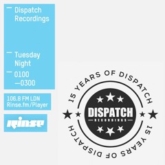 Rinse FM Podcast - Dispatch Recordings - 16th February 2016