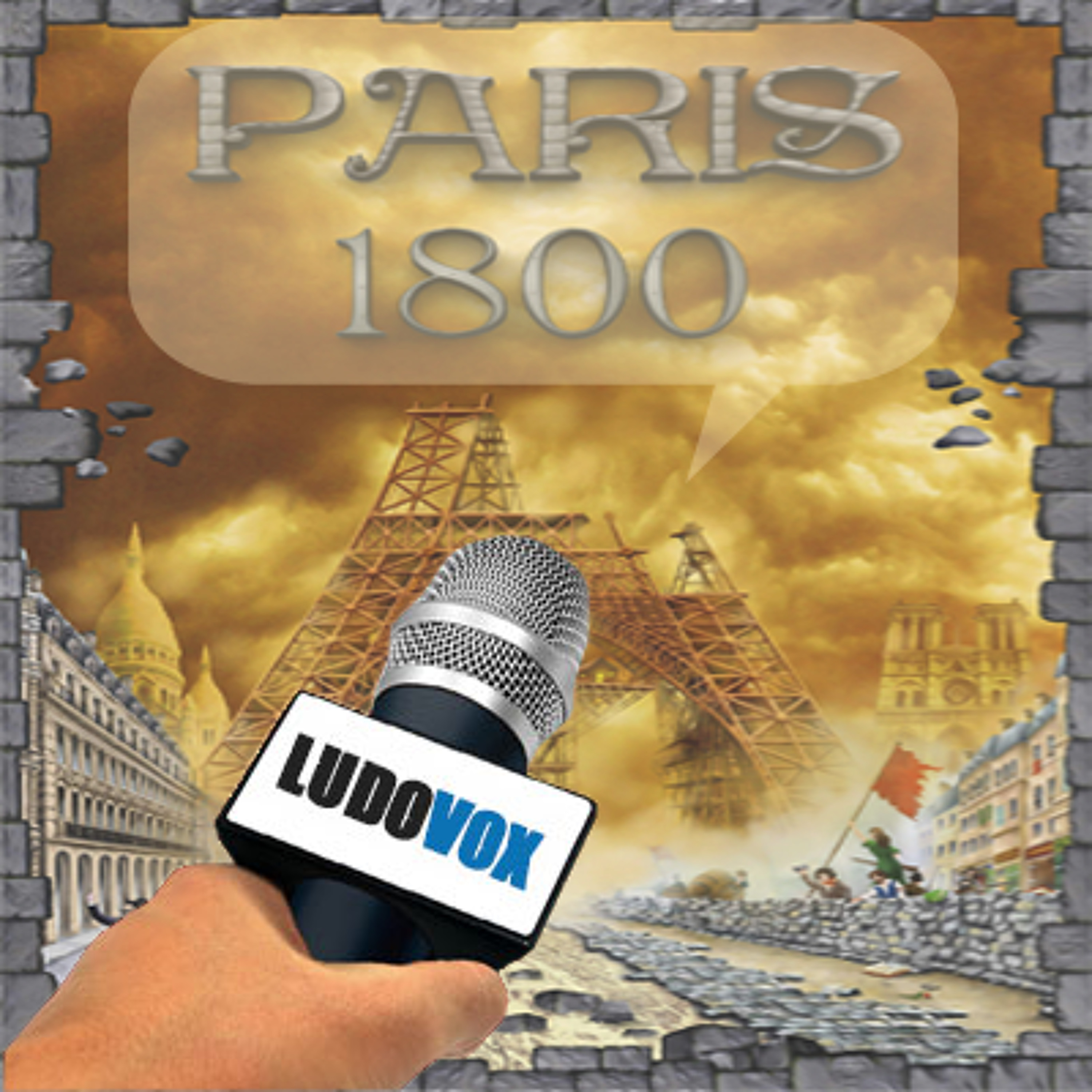 Radiovox - Fendoel au lancement du jeu de société Paris 1800 episode artwork