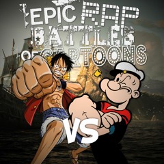 Monkey D. Luffy vs Popeye. Epic Rap Battles of Cartoons 52.