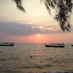 Sihanoukville Sunset (Everythang, Otres Beach, Cambodia 17 02 2016)