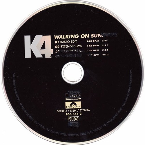 K4- Walking On Sunshine (Extended Mix)