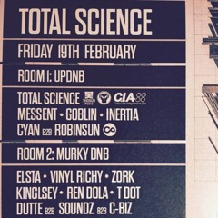 Messent@ UPDnb Presents:  Total Science