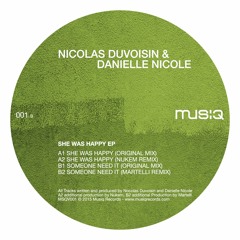 Nicolas Duvoisin & Danielle Nicole - She Was Happy (Nukem Remix)
