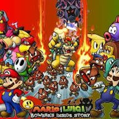 Mario & Luigi- Bowser's Inside Story - Plack Beach