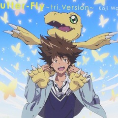 [デジモン]Butter-Fly~tri.Version~  Guitar cover