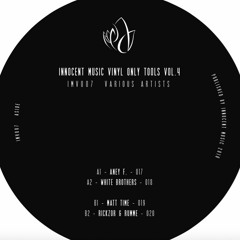 IMV007 - Various Artists Incl. Aney F., White Brothers, Matt Time, Rickzor & Rumme (Vinyl Only)