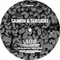 AFUltd.59 SAIMON & SUBSIGHT ACE OF BLADES EP