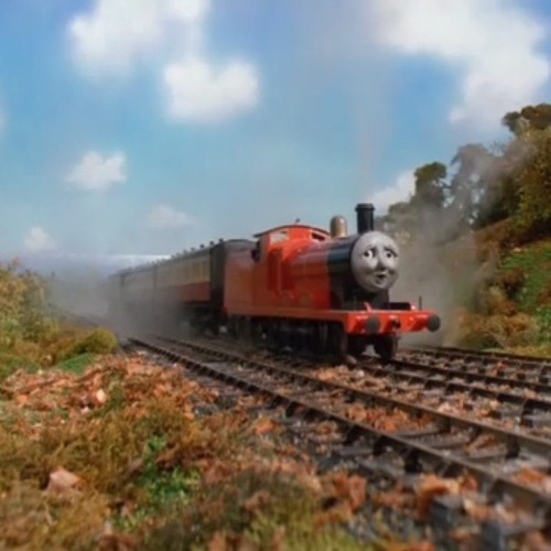 James Slips Down the Hill