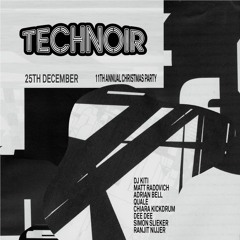 Ranjit Nijjer Live DJ Set at Technoir's 11th Annual Christmas Party @ Lounge - December 25th 2015