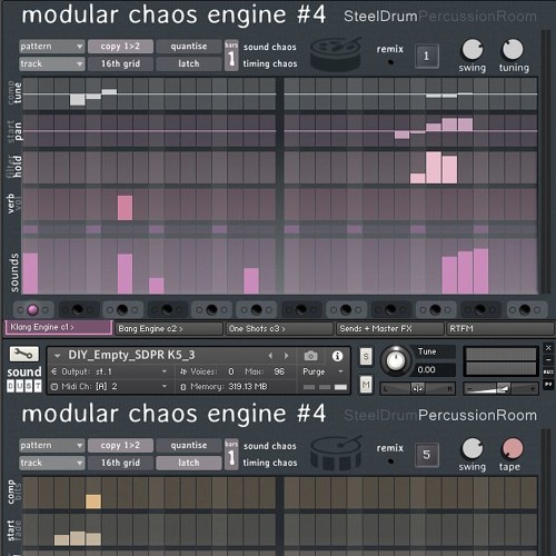 Tom Waits Drum Machine _Modular Chaos Engine #4_Pendle