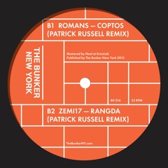 B1 - Romans - Coptos (Patrick Russell Remix)- CLIP