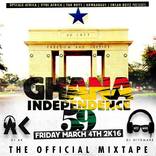 GHANA AT 59 MIX (DJ A-K & DJ Nitemare)